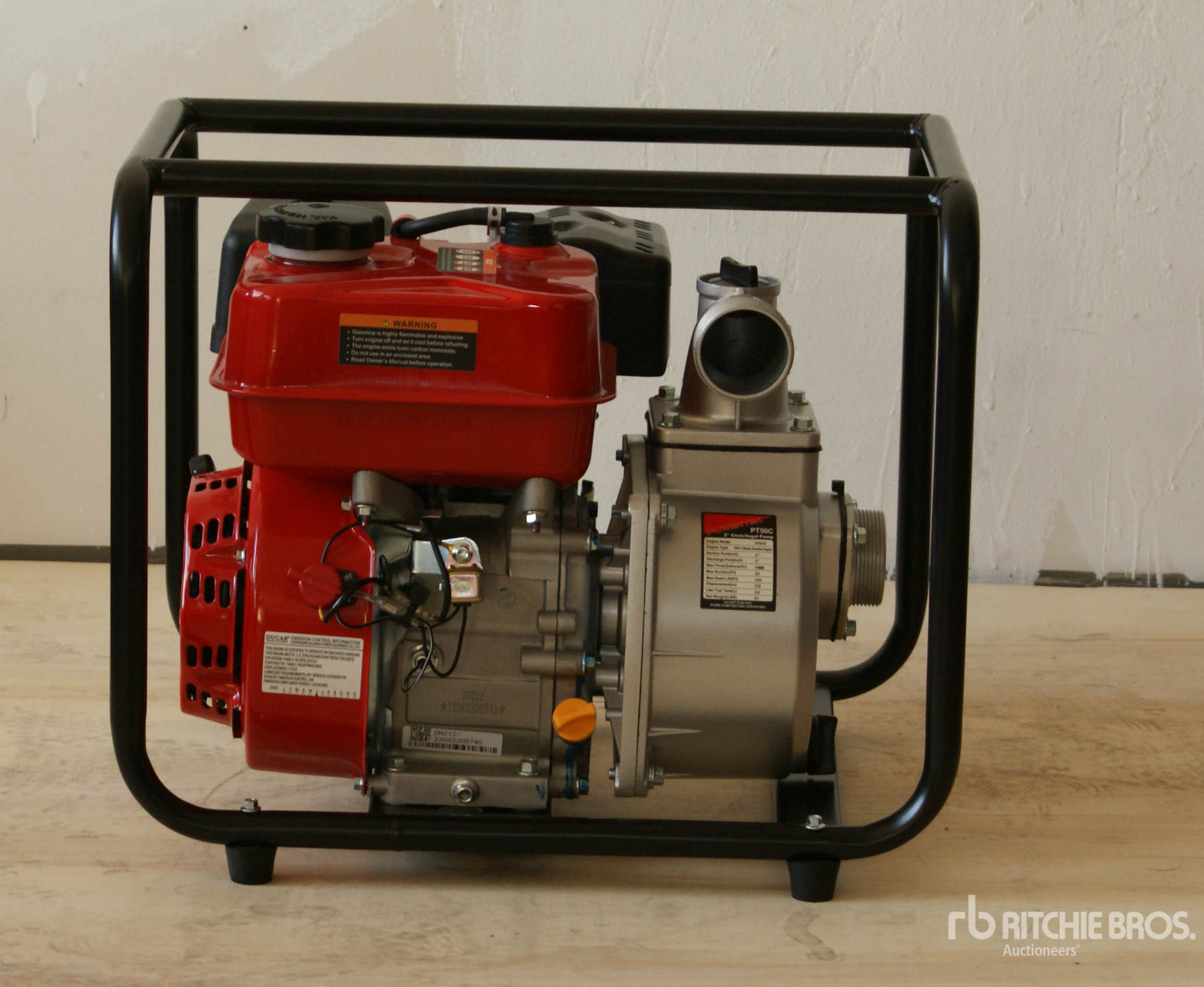 Quantity of (2) 2024 Powertek PT80C Bomba de agua (Unused)