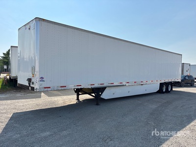 2017 Utility VS2DX 53 ft x 102 in T/A Van Trailer