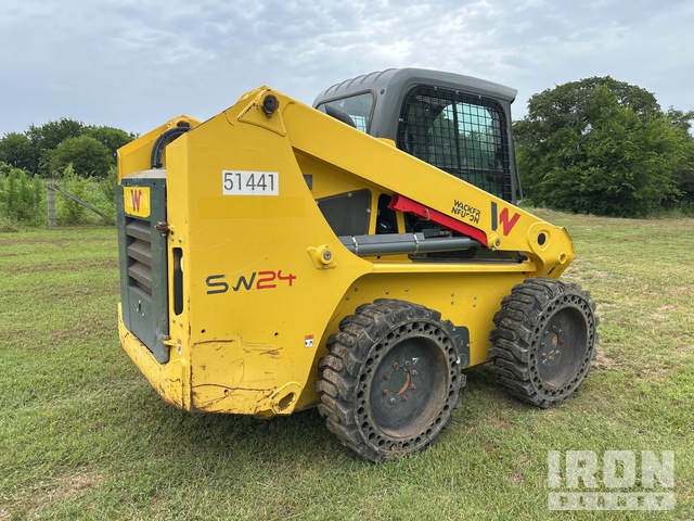 MINI CARGADOR SOBRE RUEDAS 2019 WACKER NEUSON SW24