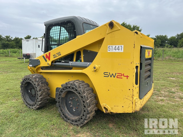 MINI CARGADOR SOBRE RUEDAS 2019 WACKER NEUSON SW24