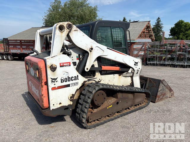 MINI CARGADOR SOBRE ORUGAS 2012 BOBCAT T650