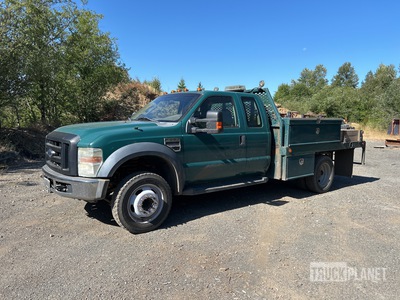 2009 Ford F-450 XL 4x2 Extended Cab Autocarro cassone fisso