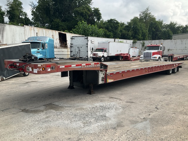 2014 Landoll 660 48 ft T/A Sliding Axle Trailer