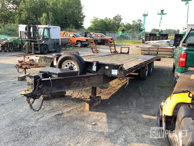 2007 Moritz 23' T/A Equipment Trailer