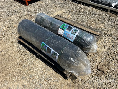 Quantity of (2) 13 ft x 300 ft Woven Landscape Fabric (Unused)