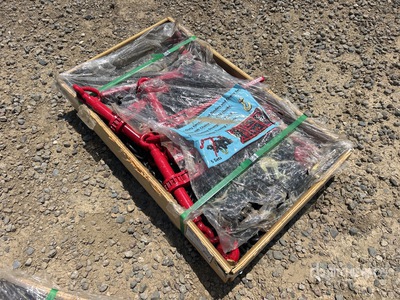Quantity of Heavy-Duty Ratchet Load Binders 20ft Chains with G70 Hooks Varios otros (Unused)