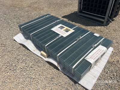 Quantity of (50) Galvanized Steel Garden Mesh (Unused)