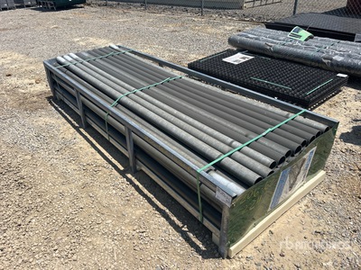 Quantity of (60) 3 in x 10 ft Grey UPVC Rigid Non-Metallic Conduit (Unused)