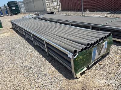 Quantity of (63) 3 in x 20 ft Grey UPVC Rigid Non-Metallic Conduit (Unused)