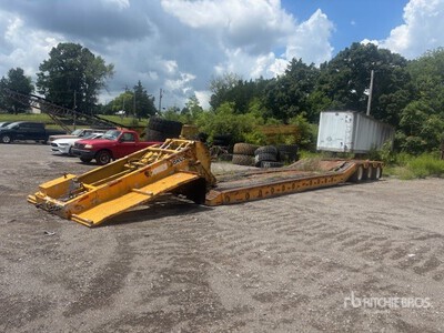 1999 Talbert T4 Quad/A Remorque Surbaissée