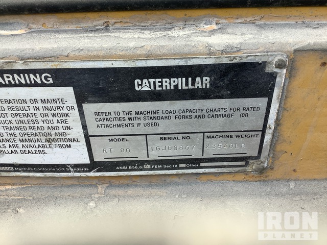 MANIPULADOR CATERPILLAR