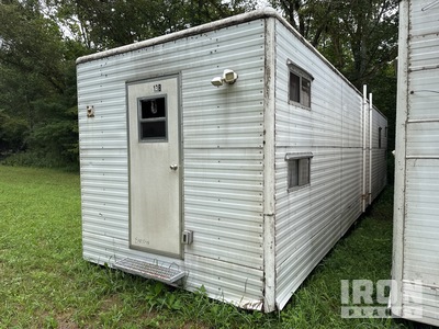 Innovative Bridge 40 ft x10 ft x12ft-4in Skid Mounted Modular Housing Camp Support Unit