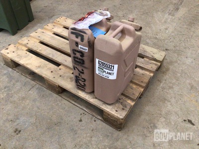 (2) Plastic Water Cans
