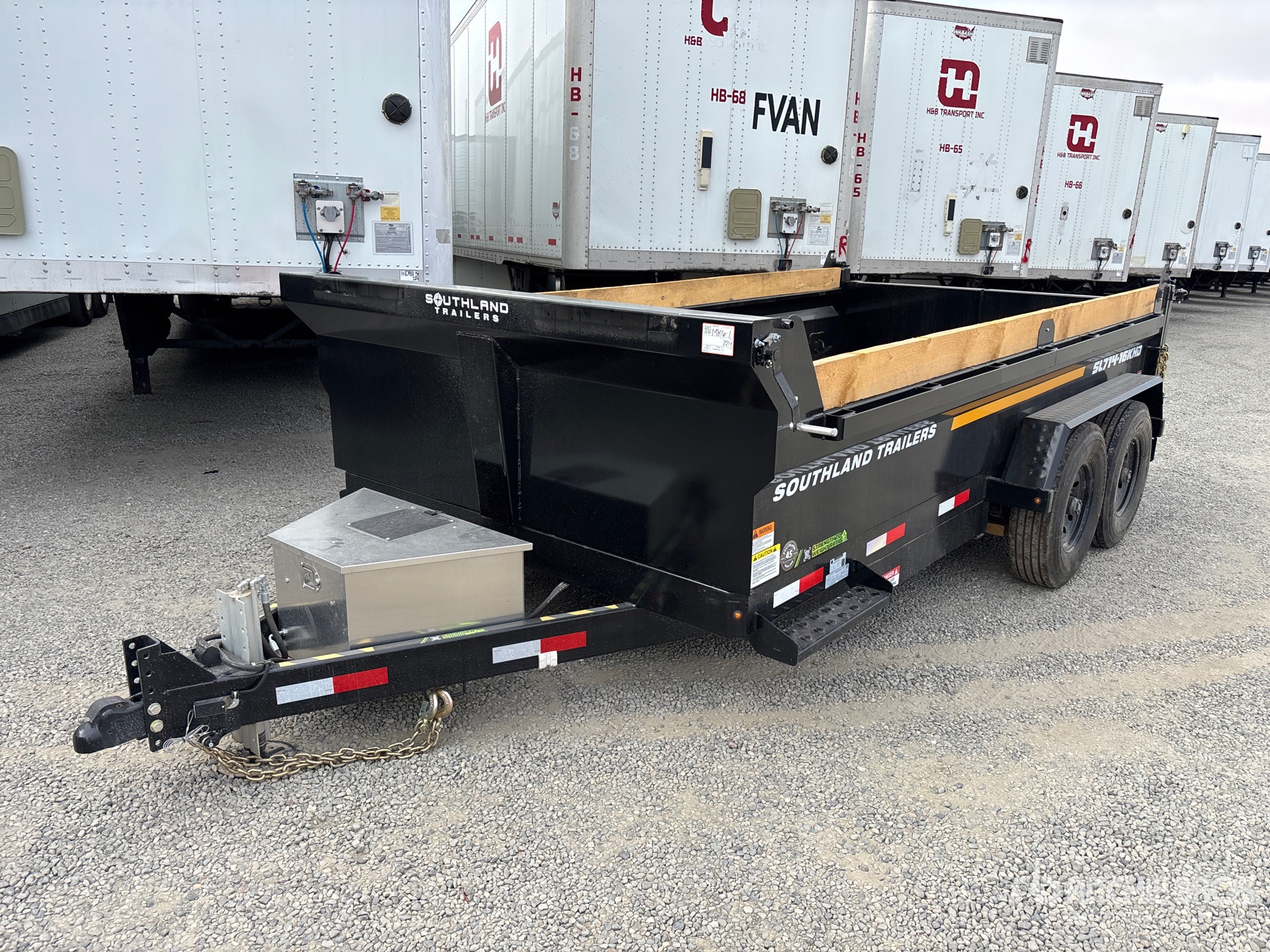 2026 Southland SL714-16KHD Dump Utility Trailer (Unused)
