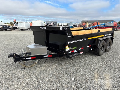 2026 Southland SL714-16KHD 14 ft T/A Dump Utility Trailer