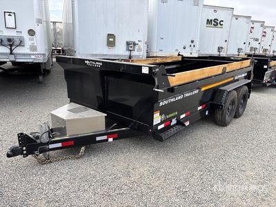 2026 Southland SL714-16KHD 14 ft T/A Dump Utility Trailer (Unused)