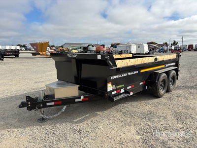 2026 Southland SL714-16KHD 14 ft T/A Dump Utility Trailer