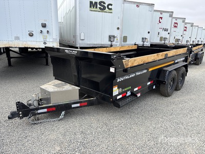 2026 Southland SL714-16KHD 14 ft T/A Dump Utility Trailer