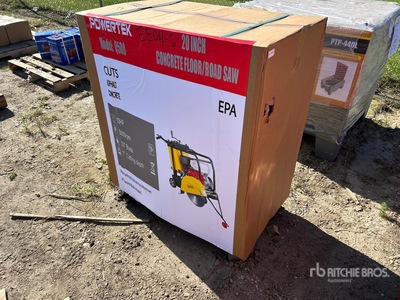 2024 Powertek Q500 Achterloopzaag (Unused)