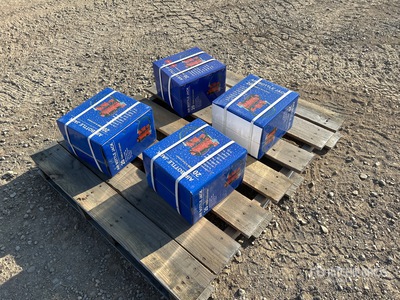 Quantity of (4) 2024 Powertek 20T 20 Ton Air Bottle Wagenheber (Unused)