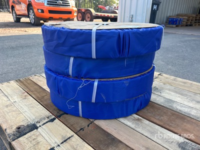 Quantity of (4) 2024 Powertek 2"-300FT PVC Discharge Mangueras (Unused)