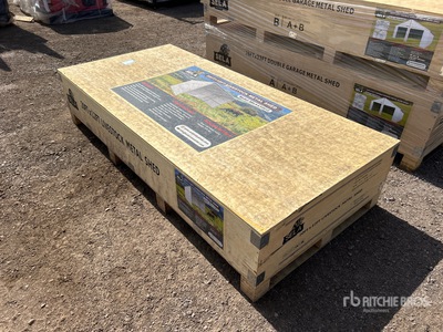 2025 SELA LT2012 20 ft × 12 ft Metal Shed Abri pour le bétail (Unused)