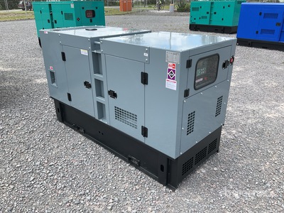 2025 Crown Power CR88 80 kW Skid-Mounted Planta de Luz (Sin Usar) / Generador    (Unused)