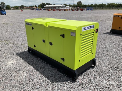 2025 Elektra EL80 100 kVA Skid-Mounted Planta de Luz (Sin Usar) / Generador    (Unused)