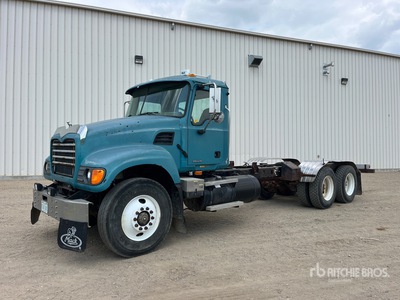2004 Mack CV713 6x4 Cab and Chassis