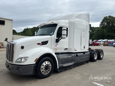 2017 Peterbilt 579 6x4 T/A Sleeper Truck Tractor (Inoperable)