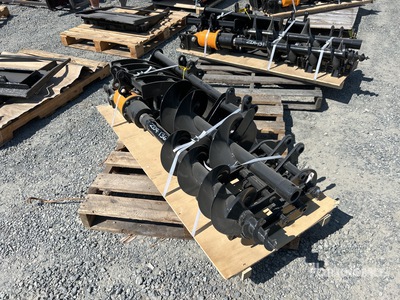 Quantity of (8) 2025 VICSEC VCA-8 Mini Excavator Attachments (Unused)