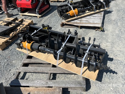 Quantity of (8) 2025 VICSEC VCA-8 Mini Excavator Attachments (Unused)