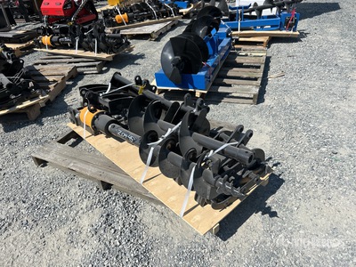 Quantity of (8) 2025 VICSEC VCA-8 Mini Excavator Attachments (Unused)
