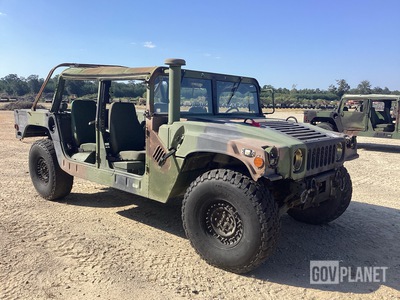 2004 AM General M1123 HMMWV 4 Door Soft Top w/Truck Body