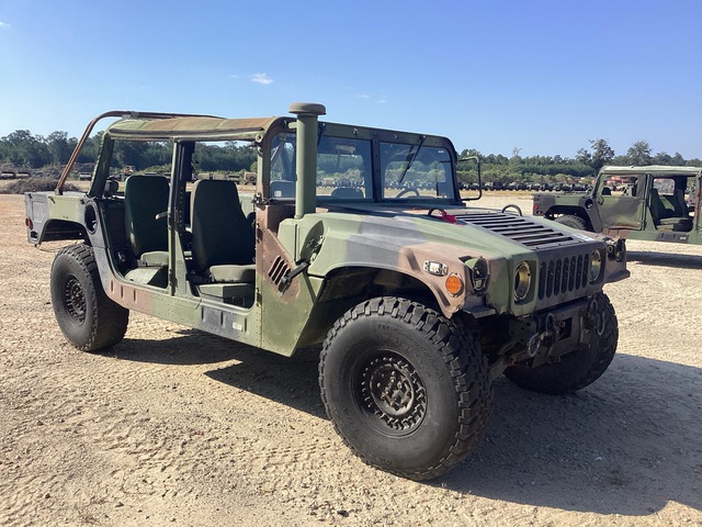 2004 AM General M1123 HMMWV 4 Door Soft Top w/Truck Body