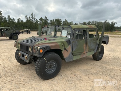 2003 AM General M1123 HMMWV 4 Door Soft Top w/Truck Body