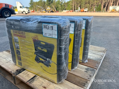 Quantity of (3) 2024 Powertek PT1800 Cordless Grease Guns (Unused)
