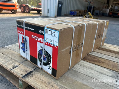 Quantity of (2) 2024 Powertek PKFY50A Fuel Pump (Unused)