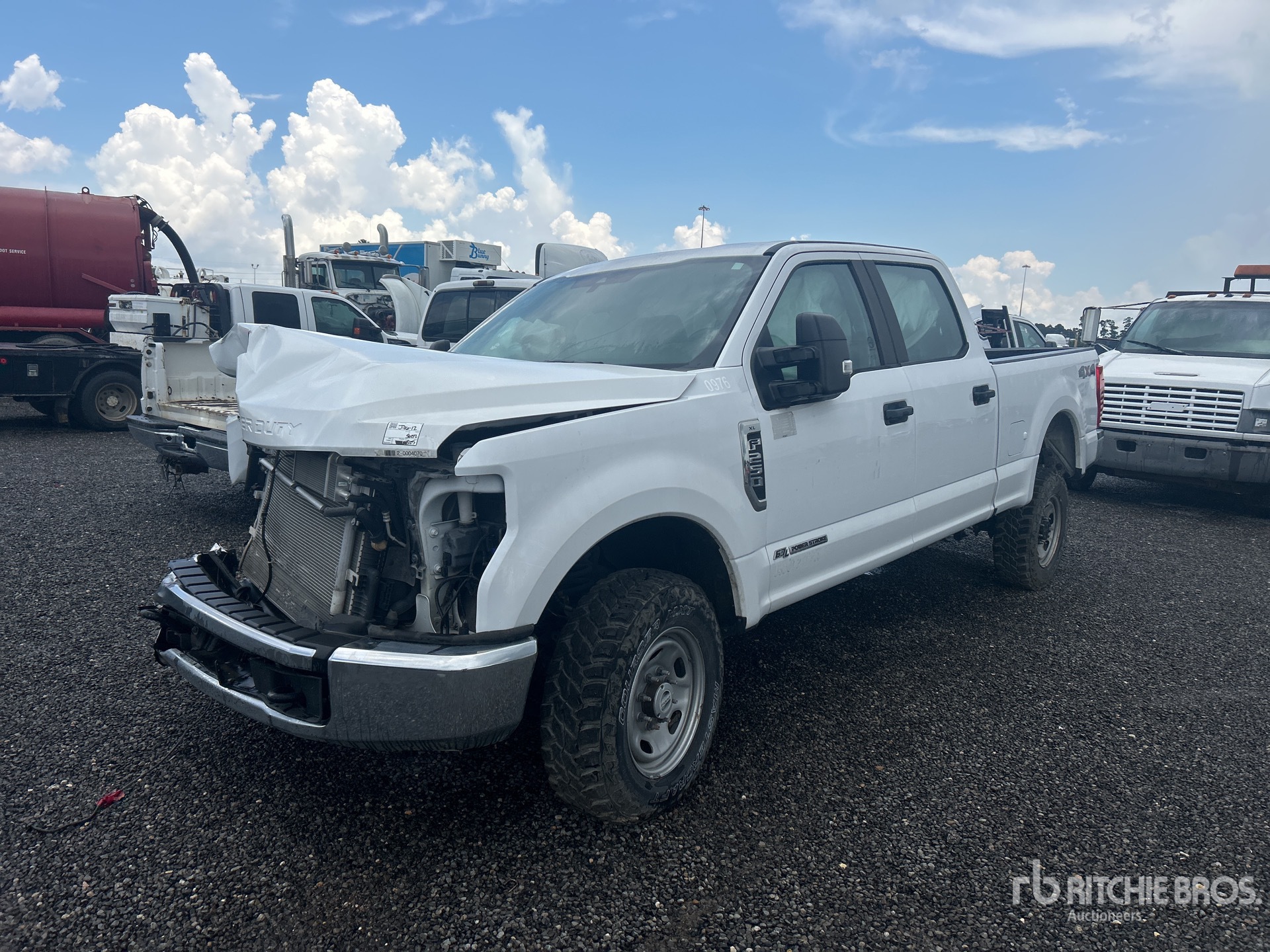 2021 Ford F-250 XL 4x4 Crew Cab Pickup (Inoperable)