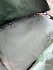 Lot of (2) Fabric Assembly W/ Cover, Tent Sections, Frame Type Expandable