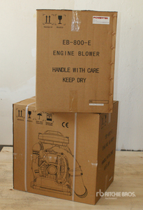 Quantity of (2) 2024 Powertek EB-800-E منفاخ اوراق الاشجار (Unused)