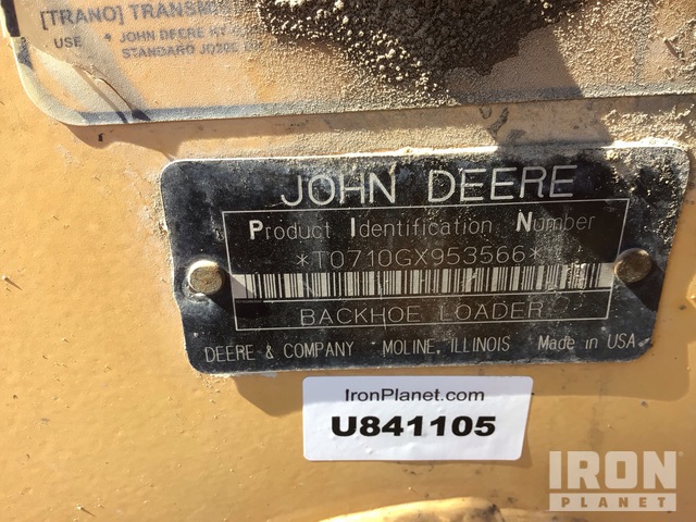 RETROEXCAVADORA 2006 JOHN DEERE 710G