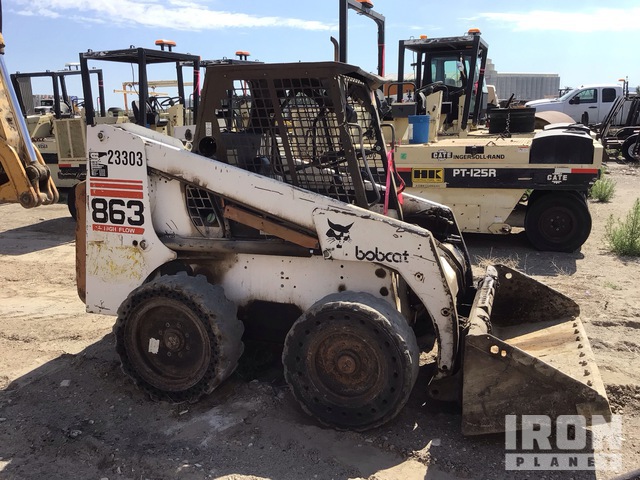 MINI CARGADOR SOBRE RUEDAS 1999 BOBCAT 863