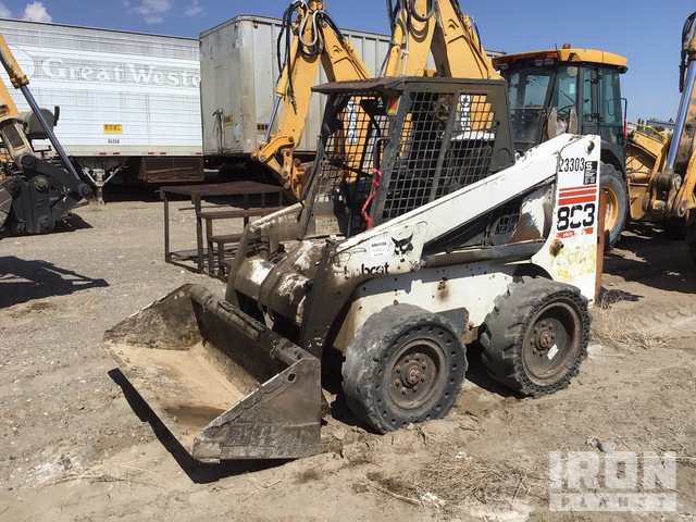 MINI CARGADOR SOBRE RUEDAS 1999 BOBCAT 863