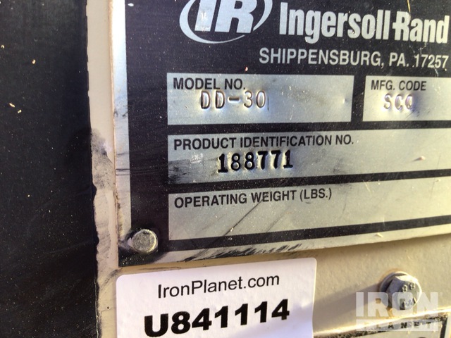 COMPACTADOR 2006 INGERSOLL RAND DD30