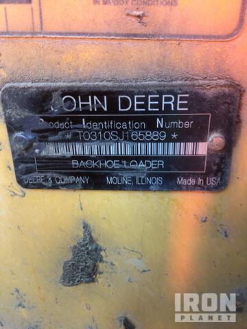 RETROEXCAVADORA 2008 JOHN DEERE 310SJ