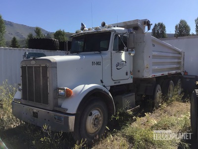 1997 Peterbilt 357 8x4 4-Achs Kipper-Lkw