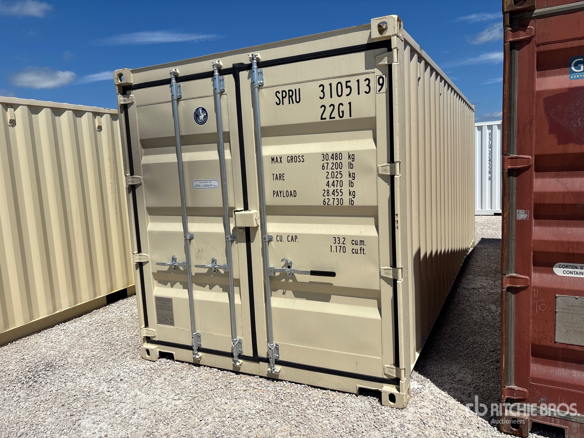 2025 20 ft Standard Storage Container