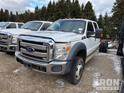 2012 Ford F-550 XLT 4x4 Crew Cab Cab & Chassis