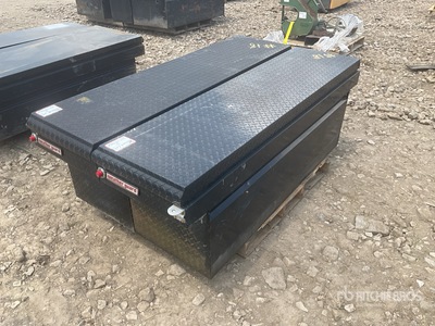 Quantity of (2) Weather Guard Tool Box - Fits Pick up truck